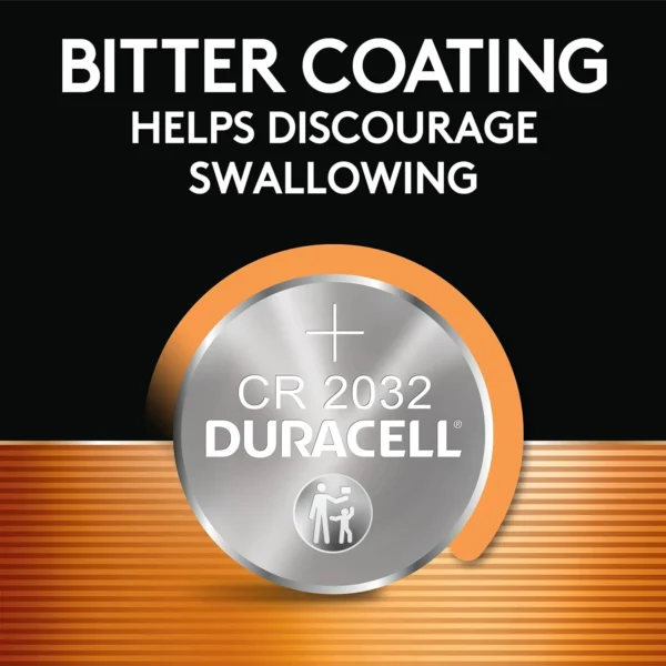 Duracell CR2032 4 Count Pack Lithium 3V Cell - Image 2