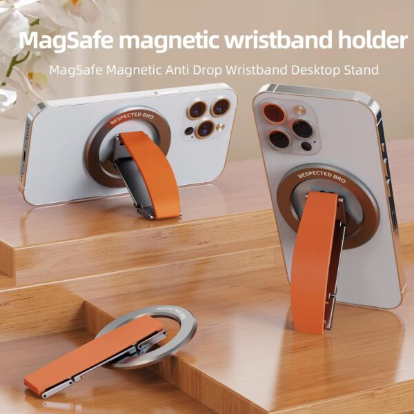 Magnetic-Phone-Grip-Stand, Magnetic Phone Ring Holder - Image 2