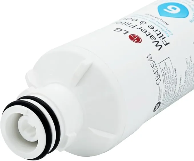 LG LT1000P - 6 Month / 200 Gallon Capacity Replacement Refrigerator Water Filter (NSF42, NSF53, and NSF401) ADQ74793501, ADQ75795105, AGF80300704, or AGF80300705 White - Image 2