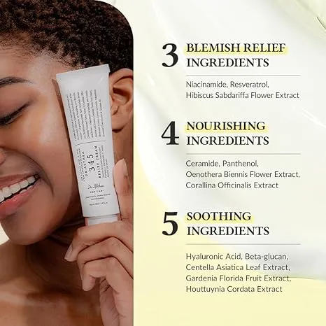 Dr.Althea 345 Relief Cream | Daily Face Moisturizer | Blemish Relief Care | Soothing Recovery & Moisture with Niacinamide, Panthenol | Korean Vegan Skin Care for All Skin Types | 1.7 Fl Oz (Pack of 1) - Image 2