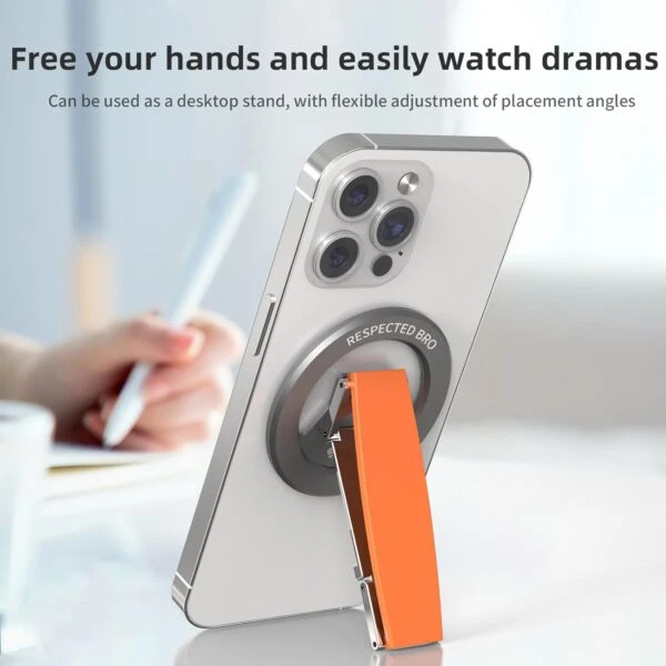 Magnetic-Phone-Grip-Stand, Magnetic Phone Ring Holder - Image 4