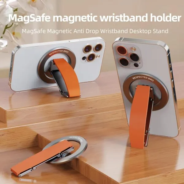 Magnetic-Phone-Grip-Stand, Magnetic Phone Ring Holder - Image 2